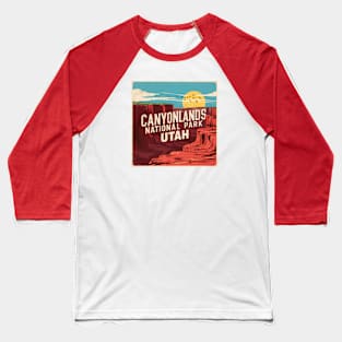 Retro Vintage Utah's Canyonlands National Park Baseball T-Shirt